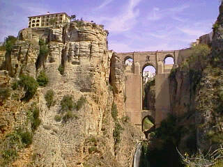 The high bridge in Ronda